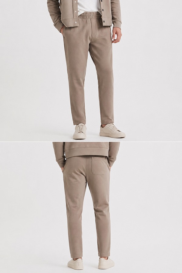 Tapered Joggers front back