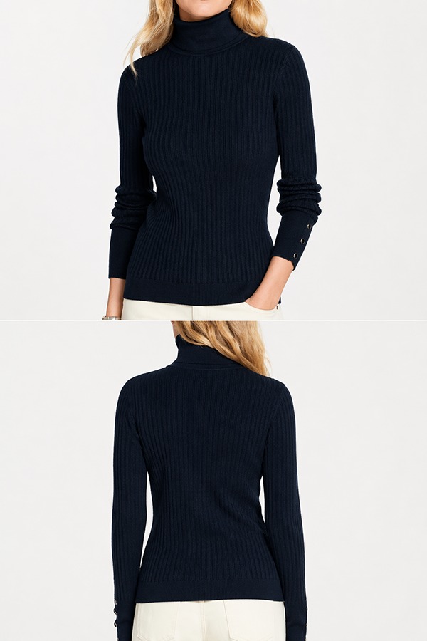 Turtleneck Sweaters front back