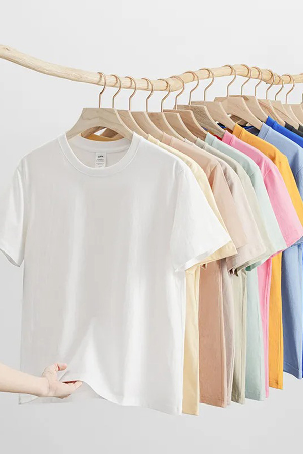 Types Colors for Cotton T-Shirts