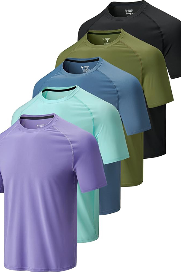 Types colors for Athletic Sports T-Shirts