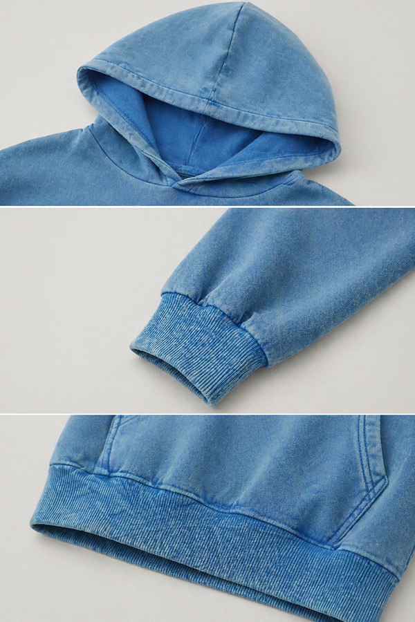 Washed Vintage Hoodies details