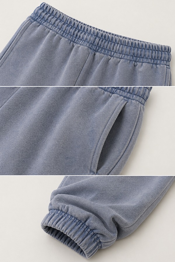 Washed Vintage Joggers details