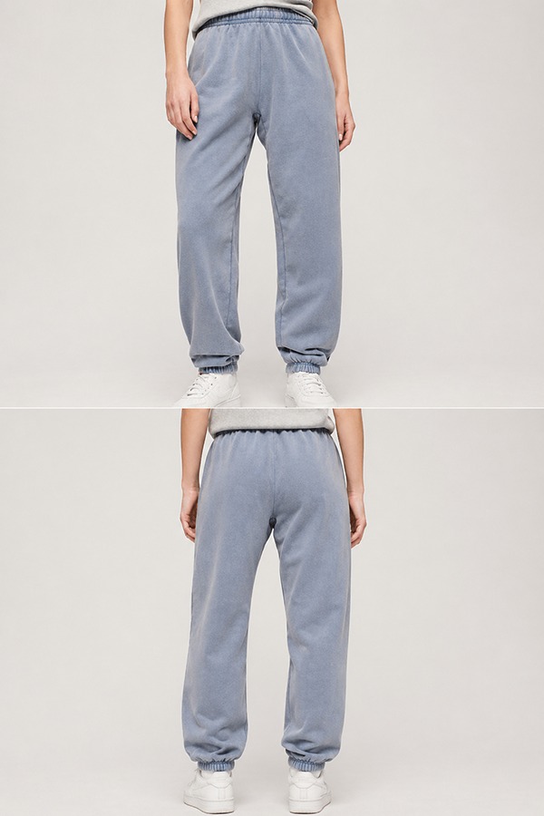 Washed Vintage Joggers front