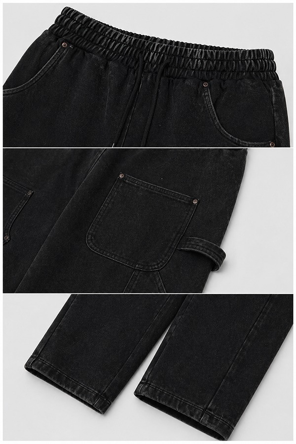 Workwear-Inspired Sweatpants details