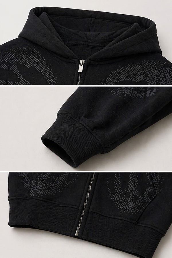Zip-Up Hoodies details
