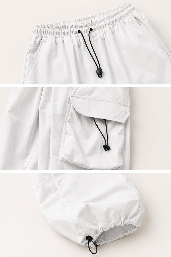 oversized Joggers wear details
