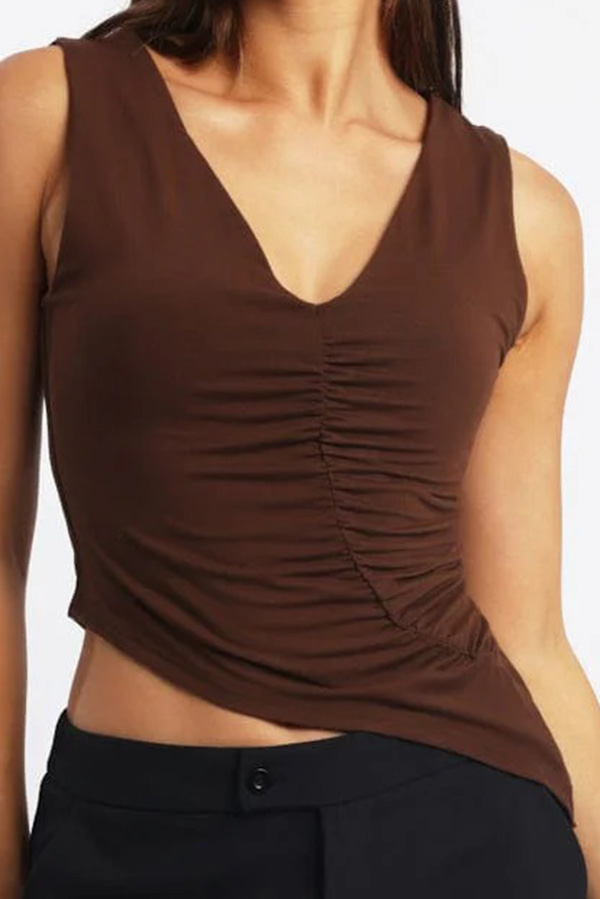 Asymmetric Hem Tops