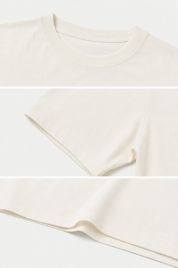 Basic Cotton Jersey T-Shirts details