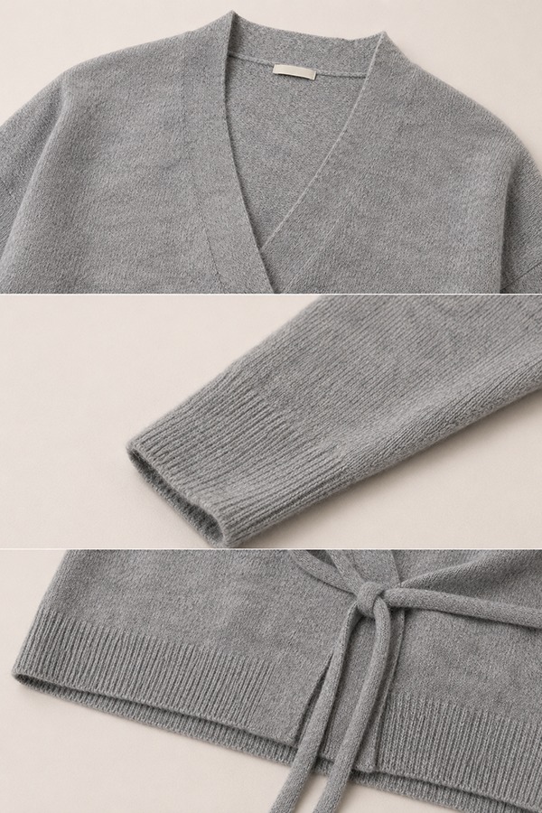 Belted Cardigans details