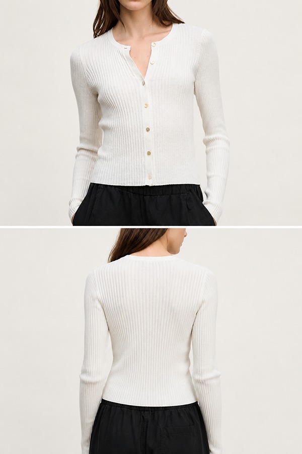 Button-Up Cardigans front back