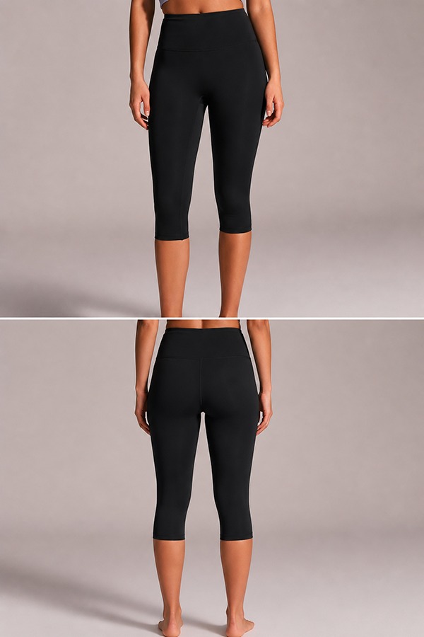 Capri Leggings front back
