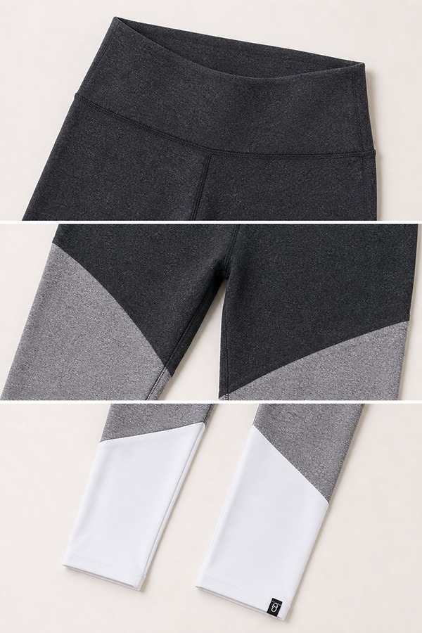 Color Block Leggings details