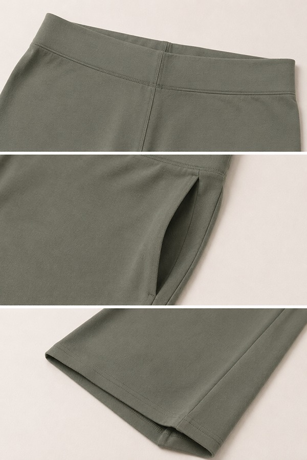 Core Relaxed Pants details