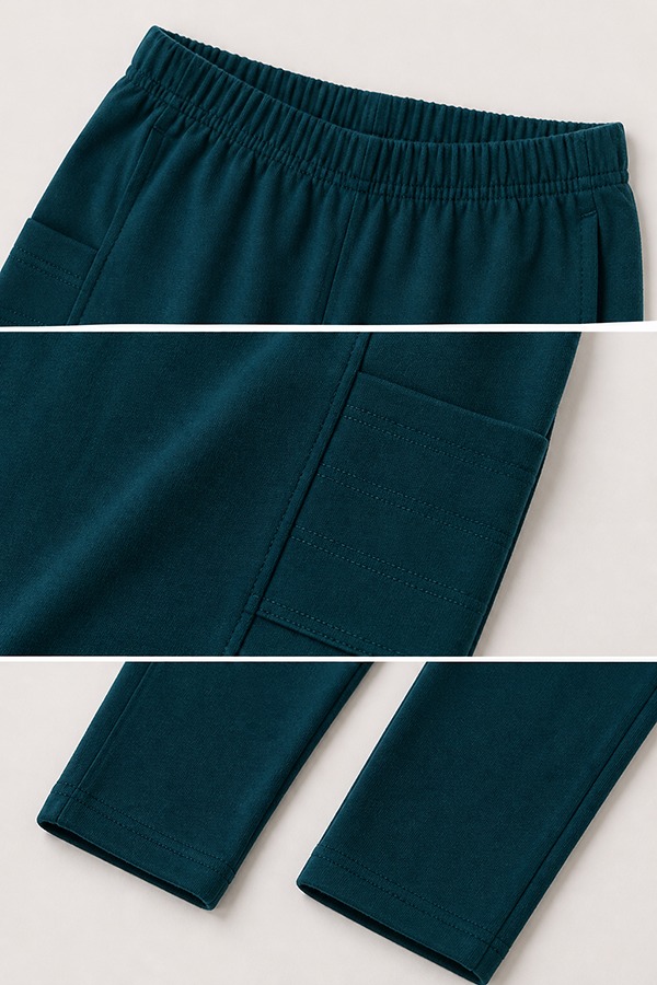 Cotton-Blend Leggings details