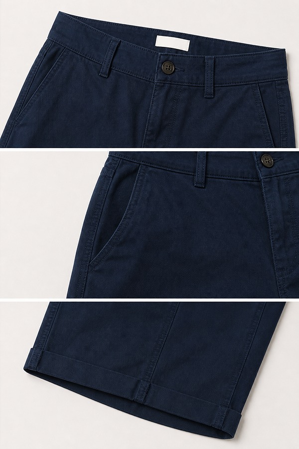 Cotton Casual Shorts details