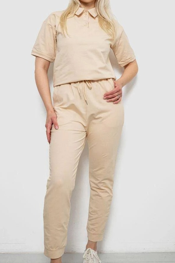 Cotton Tee + Jogger Sets