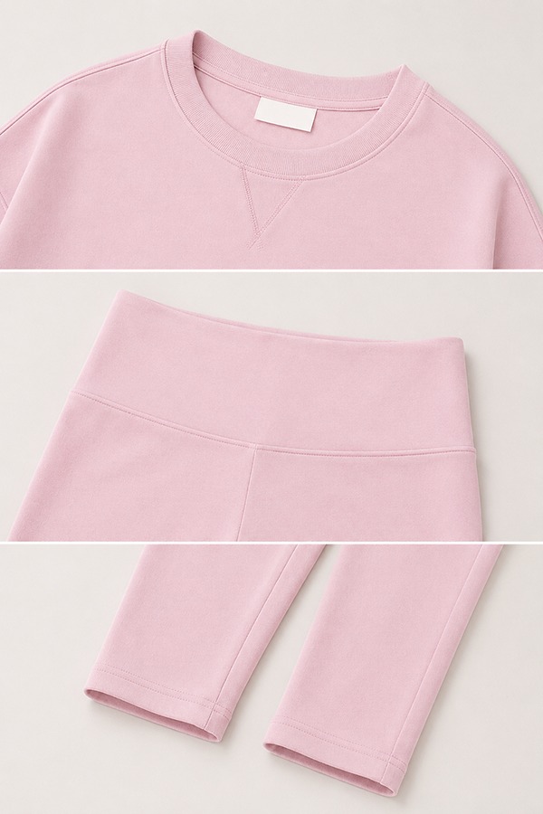 Crop Top + Legging Sets details