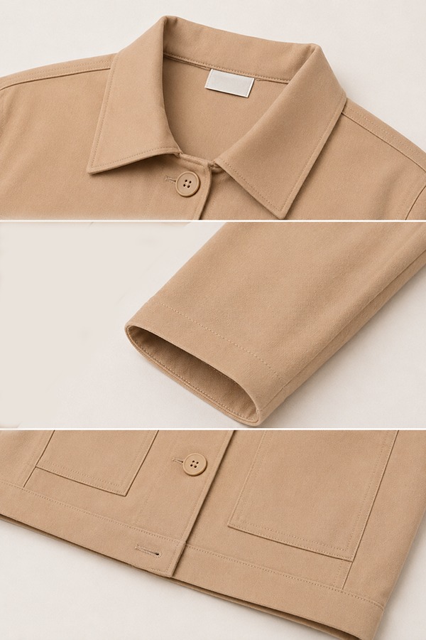 Cropped Jackets details