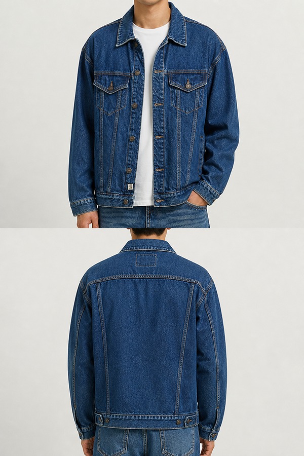 Denim Jackets front back