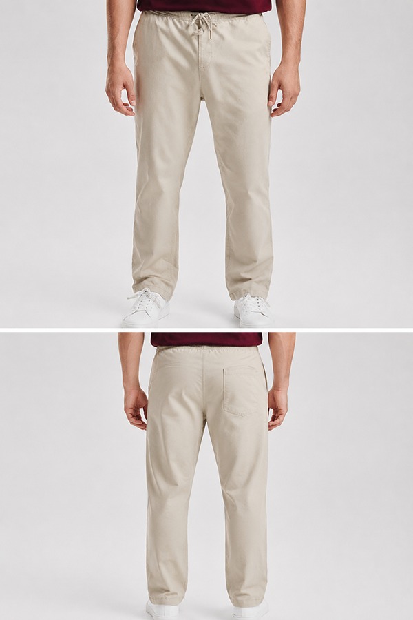 Easy-Wear Pants front back
