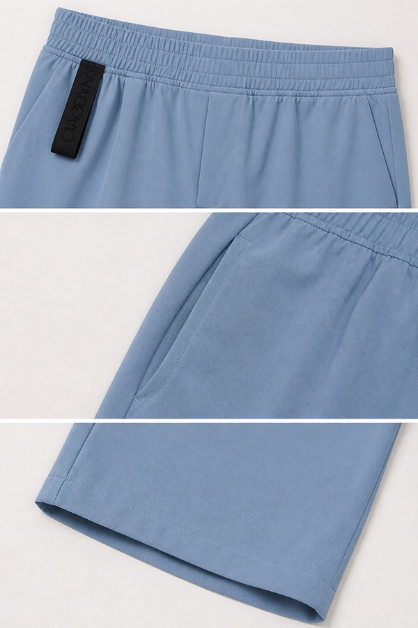 Elastic Waist Shorts details