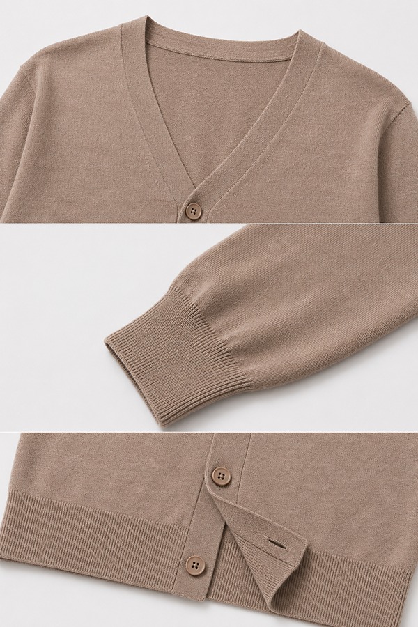 Fine Gauge Cardigans details