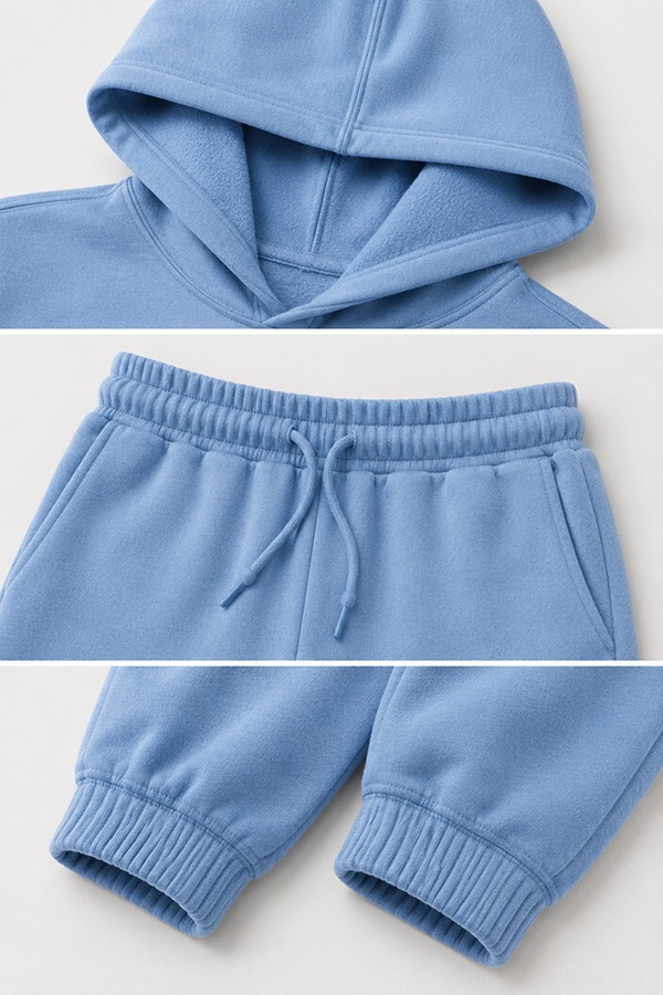 Fleece Hoodie + Jogger Sets details