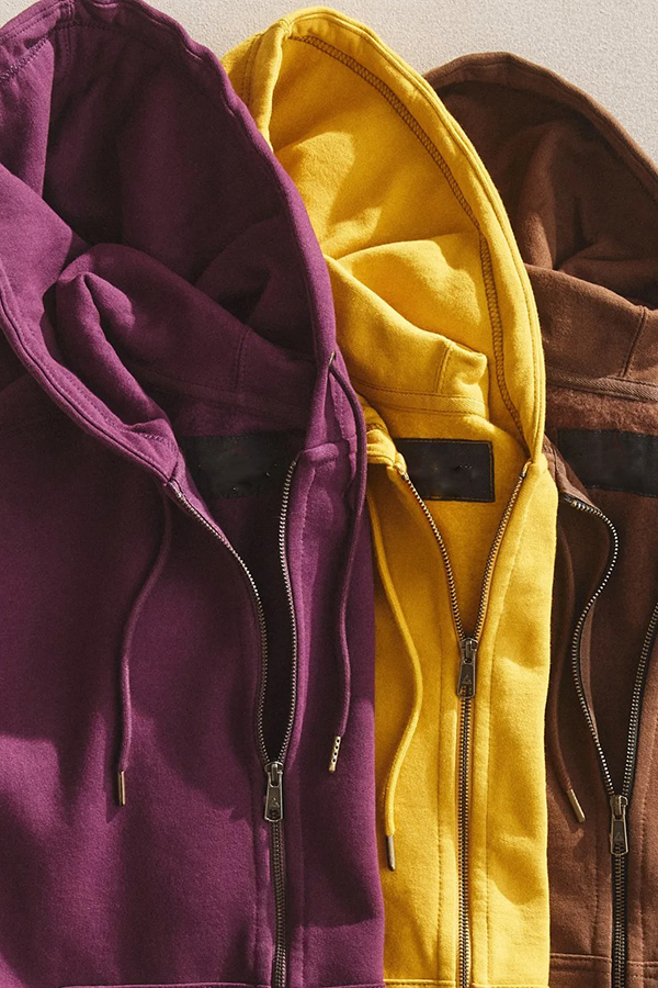 Fleece Hoodies & Sweatshirts types colors