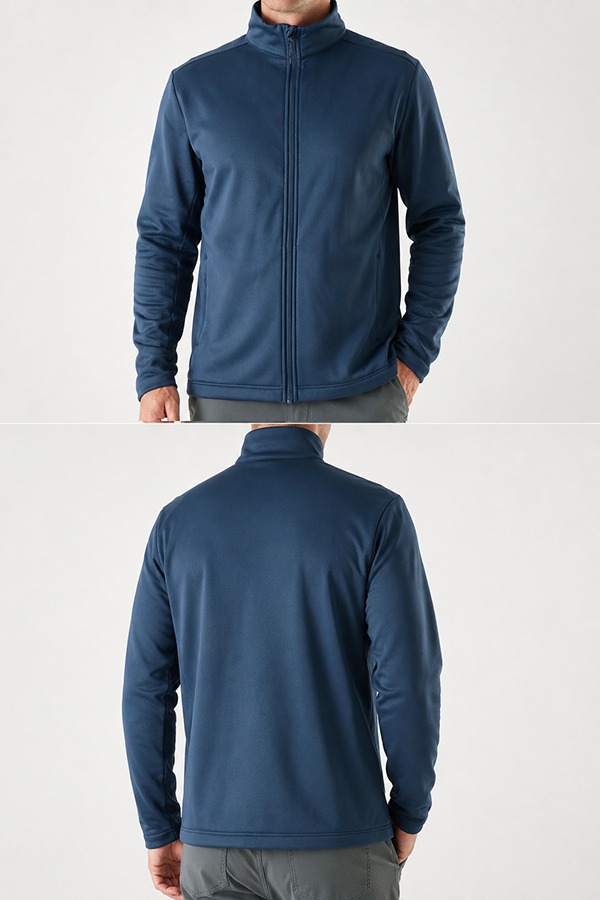 Fleece Jackets front back