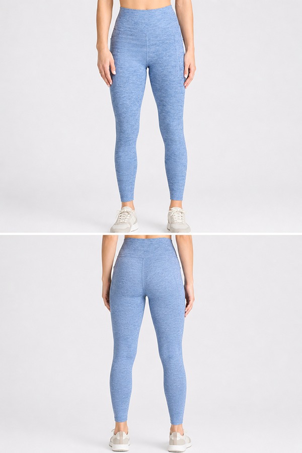 Full-Length Leggings front back