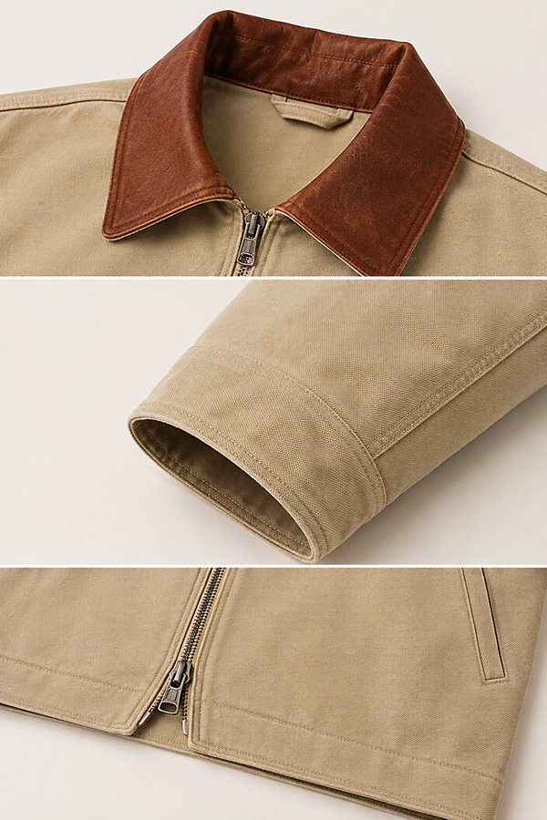 Heavy-Duty Canvas Jackets details