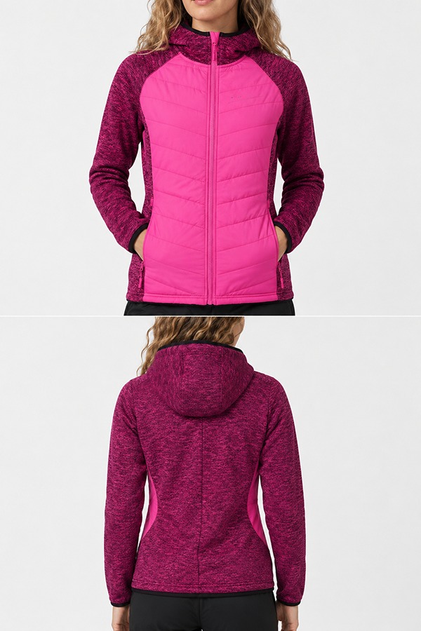 Hybrid Layer Jackets front back