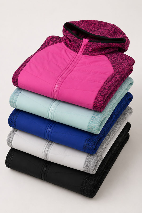 Hybrid Layer Jackets types colors