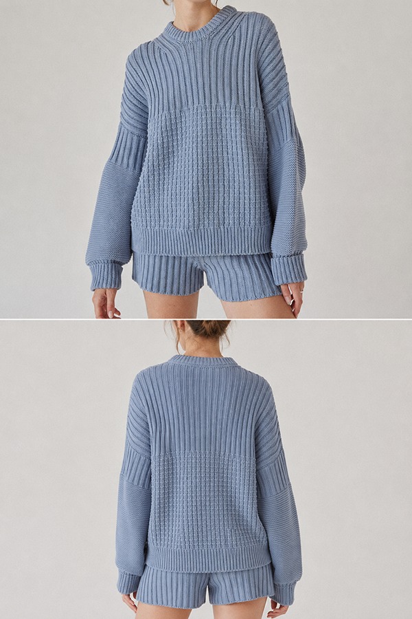 Lightweight Sweater Sets front back