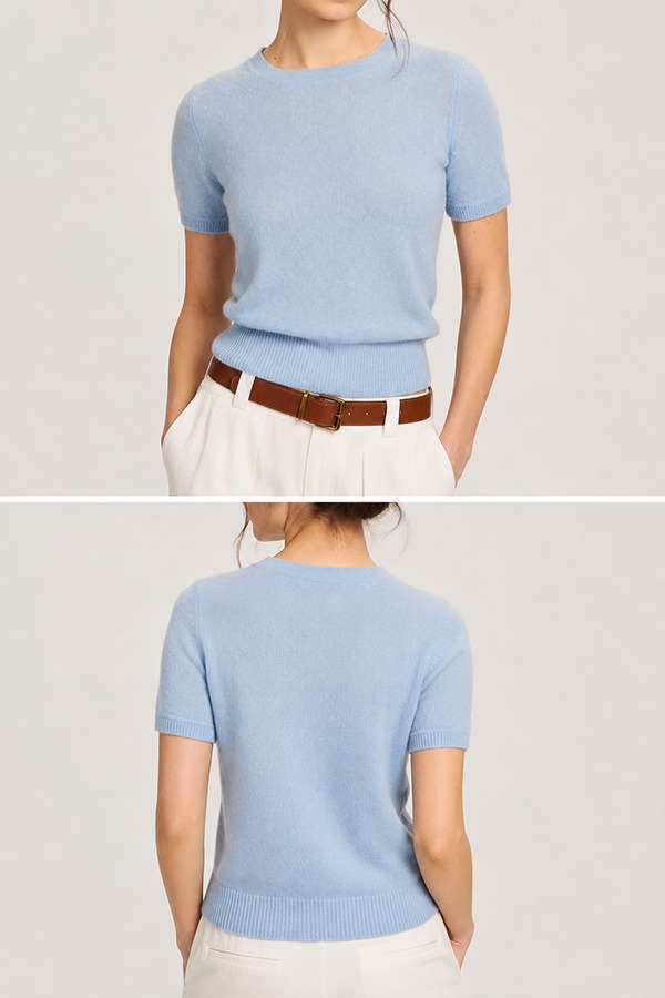 Lightweight Sweater Tops front back