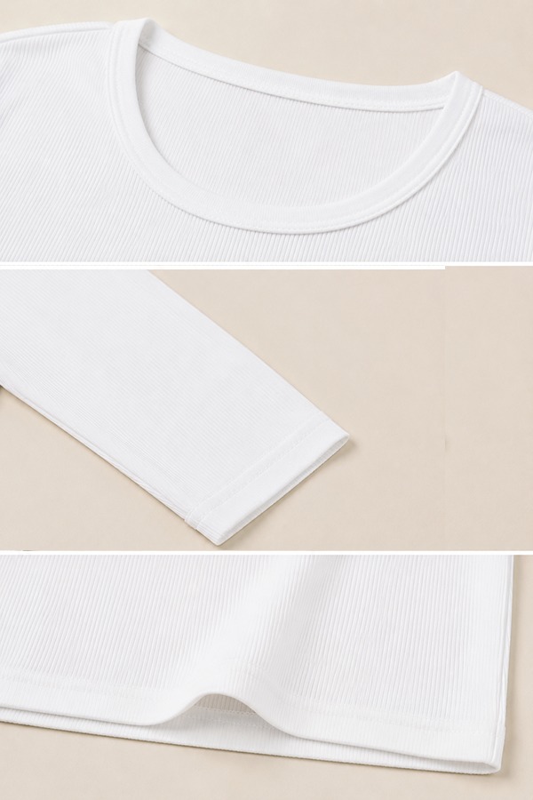 Long Sleeve Basic Tees details