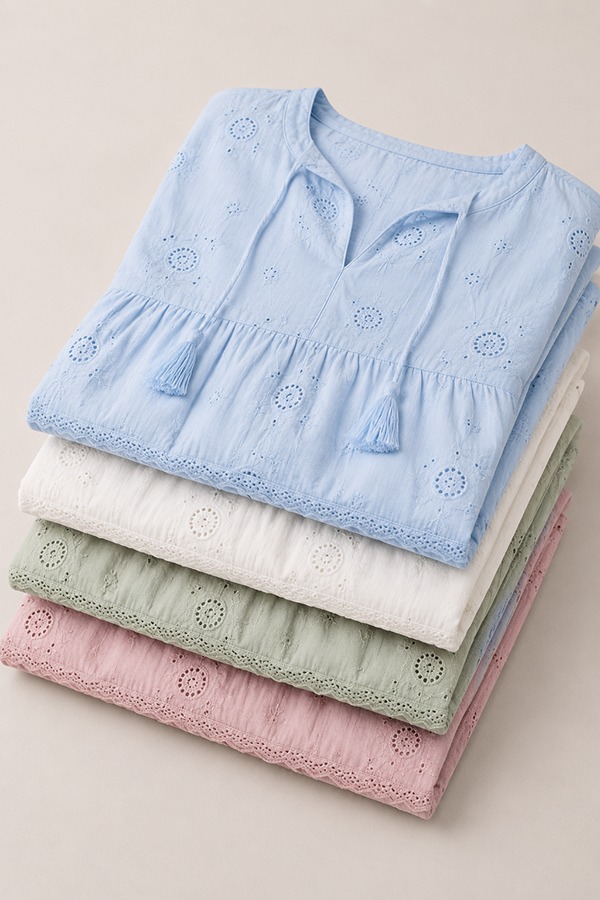 Longline Tops types colors