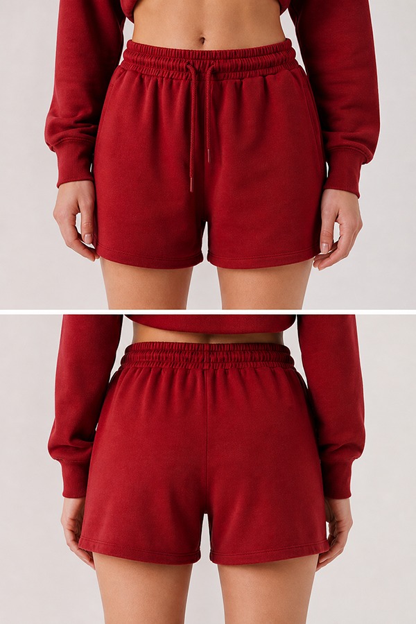 Lounge Shorts front back