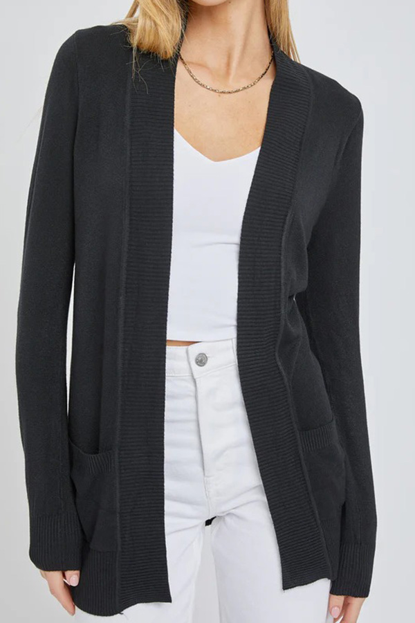 Open Front Cardigans