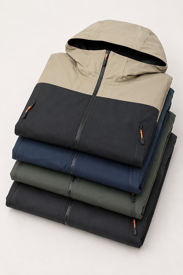 Outdoor Hiking Jackets types colors