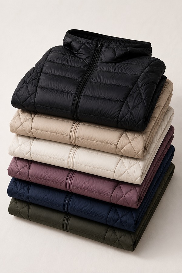 Packable Jackets types colors