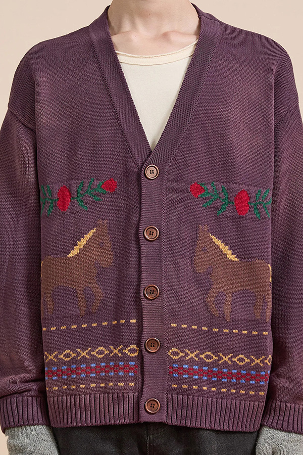 Patterned & Jacquard Cardigans