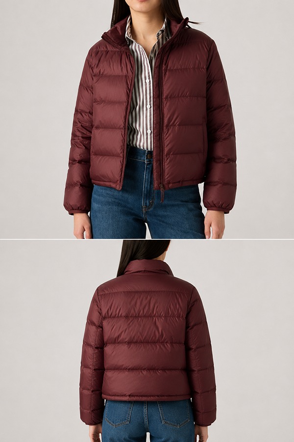 Puffer Jackets front back