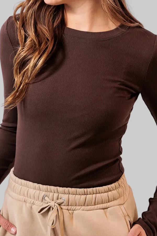 Ribbed Base Layer Tops