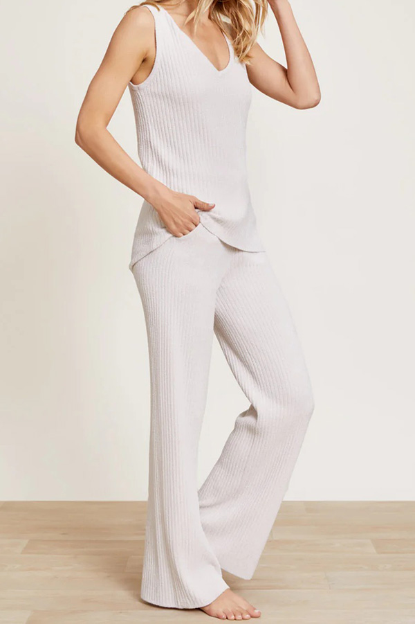 Ribbed Cotton Lounge Sets