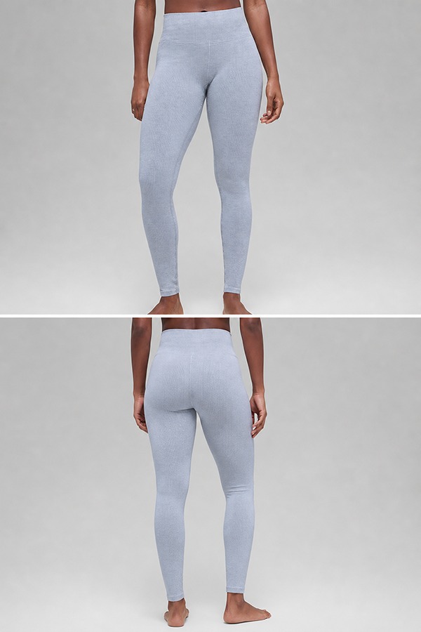 Ribbed Seamless Leggingsfront back