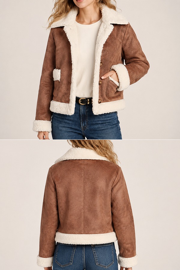 Sherpa Jackets front back