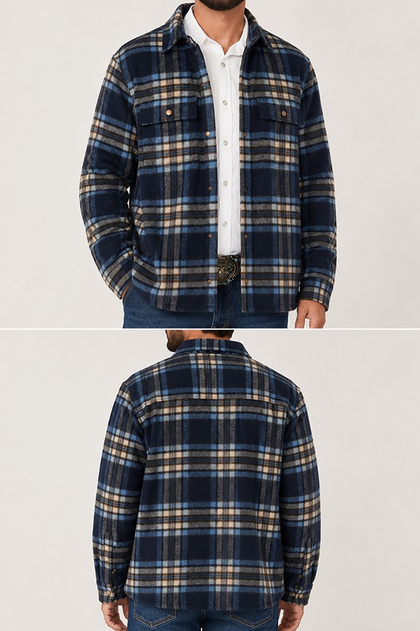 Shirt Jackets (Shackets) front back