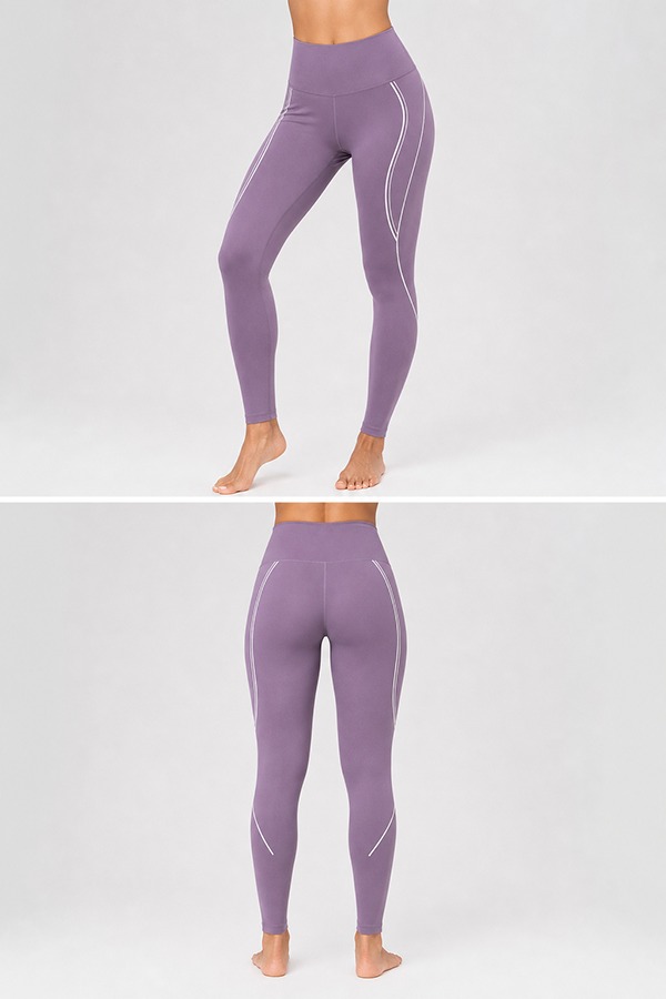 Stretch-Focused Pilates Leggings front back
