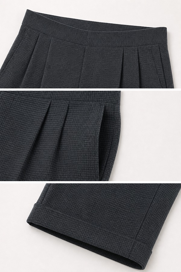 Tailored Casual Shorts details